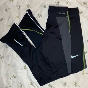 Nike Dri-fit athletic running tights